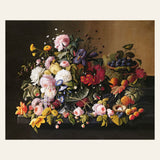 Flowers and Fruits — Severin Roesen finished paint by numbers artwork