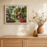 Beautiful Countryside Landscape artwork displayed in a warm interior