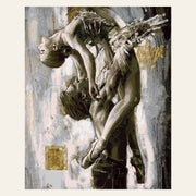 Classical Couple Dance finished paint by numbers artwork