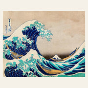 The Great Wave of Kanagawa by Katsushika Hokusai finished paint by numbers artwork