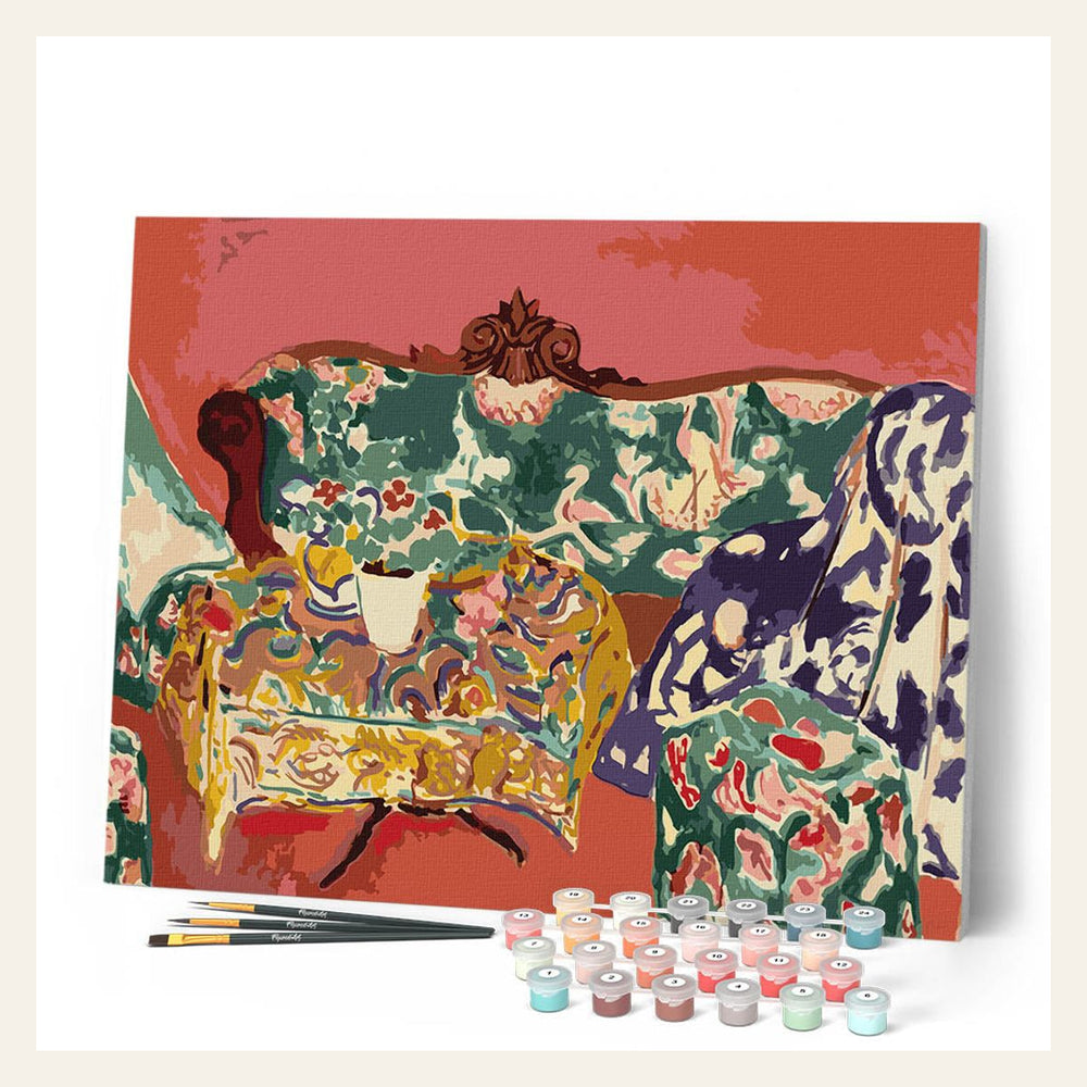 Seville Still Life - Matisse finished paint by numbers artwork