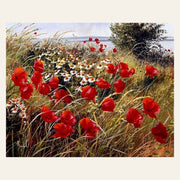 Wildflowers in the Countryside finished paint by numbers artwork