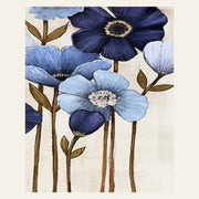 Orchid finished paint by numbers artwork