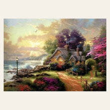 In the Kingdom of the Fairies finished paint by numbers artwork