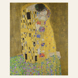 The Kiss - Gustav Klimt finished paint by numbers artwork