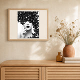 Butterfly Beauty artwork displayed in a warm interior