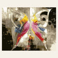 Colorful Abstract Butterfly finished paint by numbers artwork