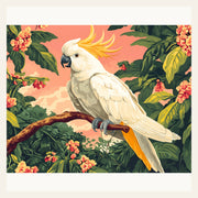 Magnificent Cockatoo finished paint by numbers artwork