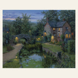 Luminous Haven of peace finished paint by numbers artwork