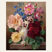 Beautiful Bouquet finished paint by numbers artwork
