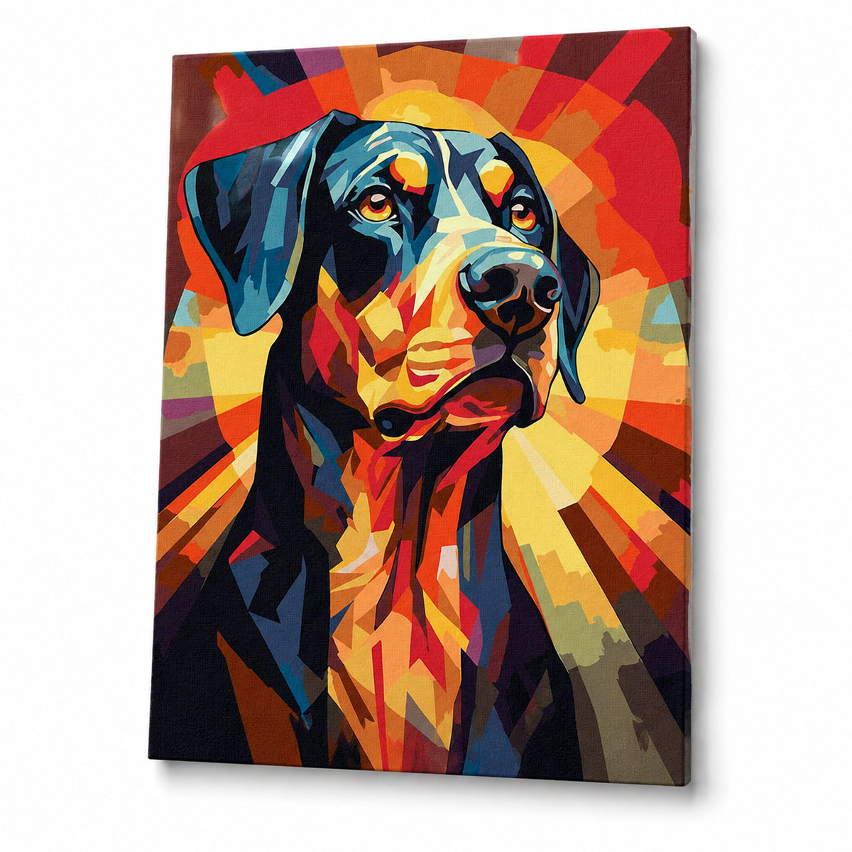 Chien Art déco